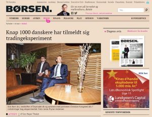 Stor succes: Knap 1000 tilmeldte til eksperimentet