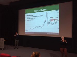 Norsk Hydro blev anbefalet under Kickoff i Oslo